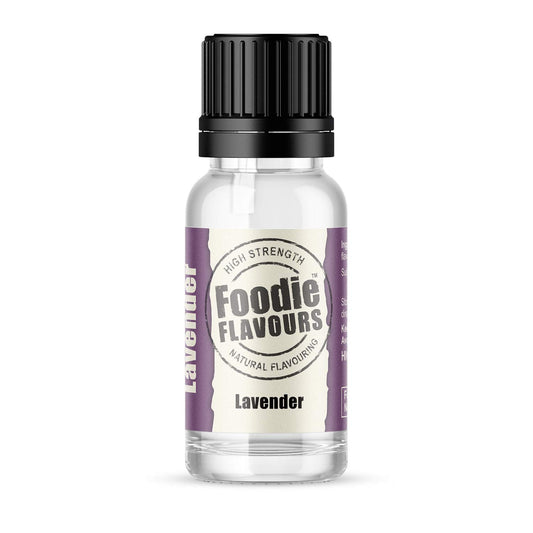 Foodie Flavours Natural Lavender Flavouring, High Strength - 15ml