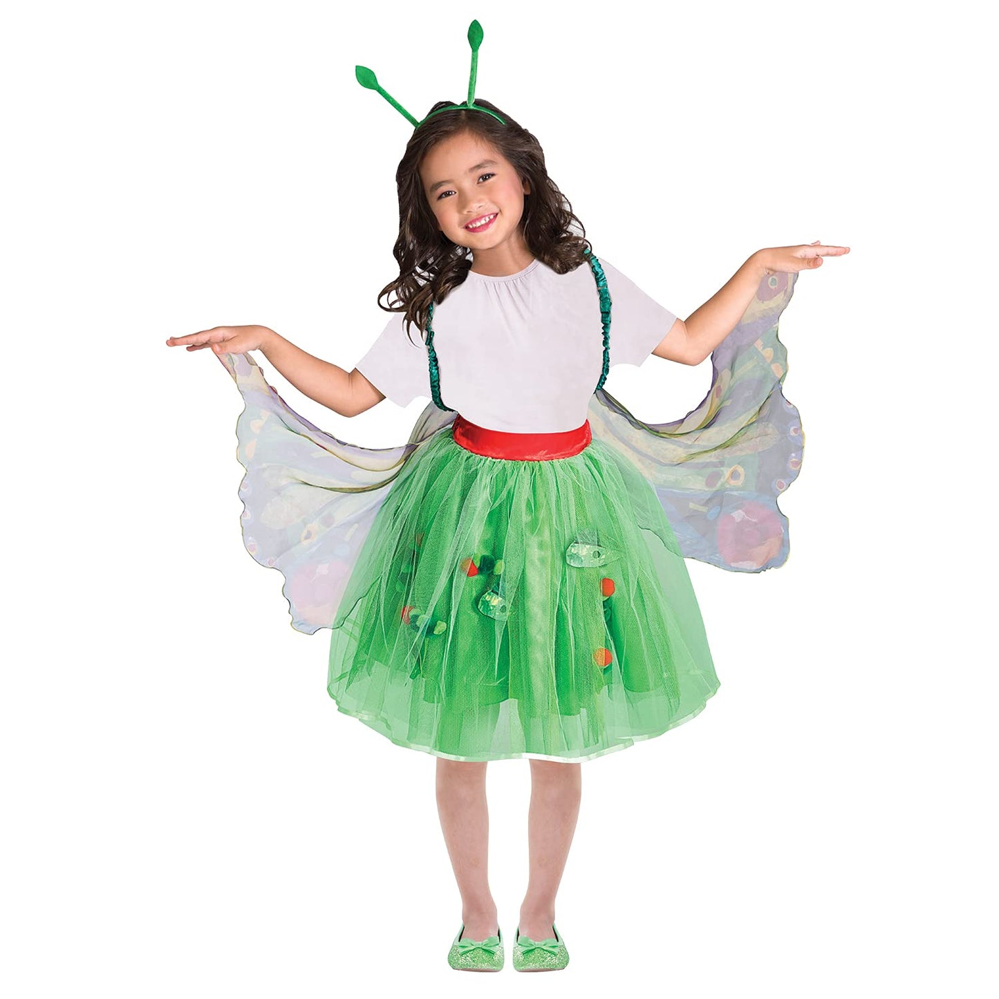 (Child Girls Very Hungry Caterpillar Costume Dress (3-8yr)