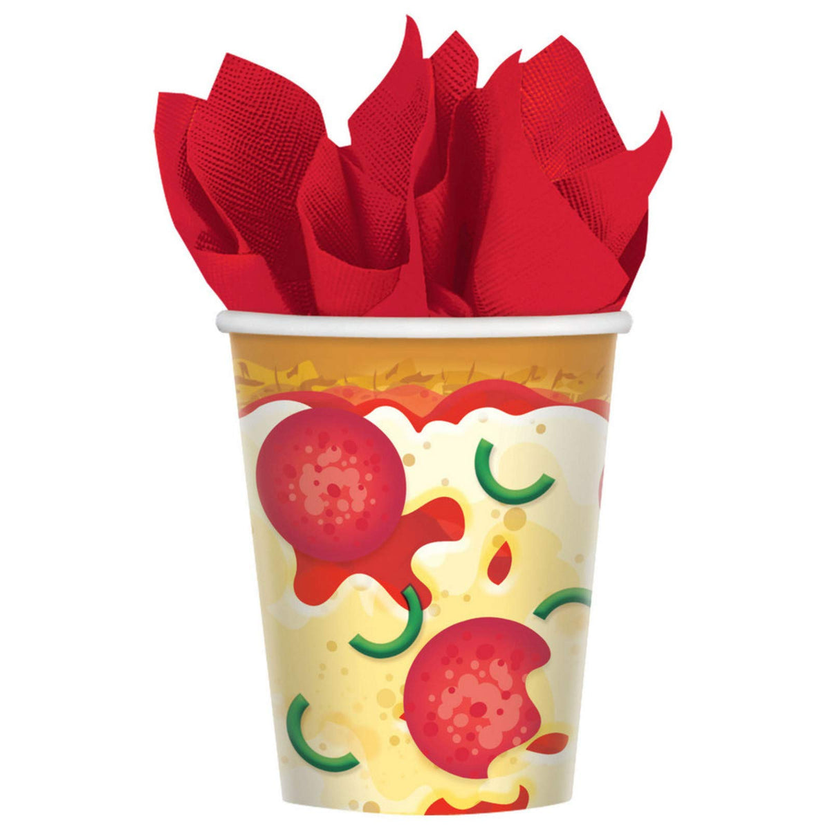 Amscan Cup 266Ml Pizza Party