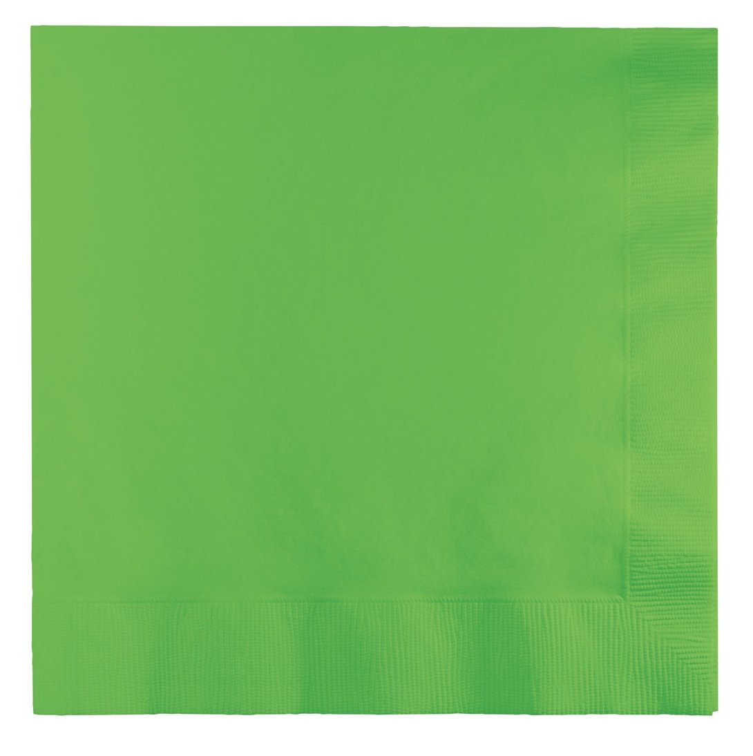 Creative Party Lime Green 3-Ply Dinner Paper Napkins