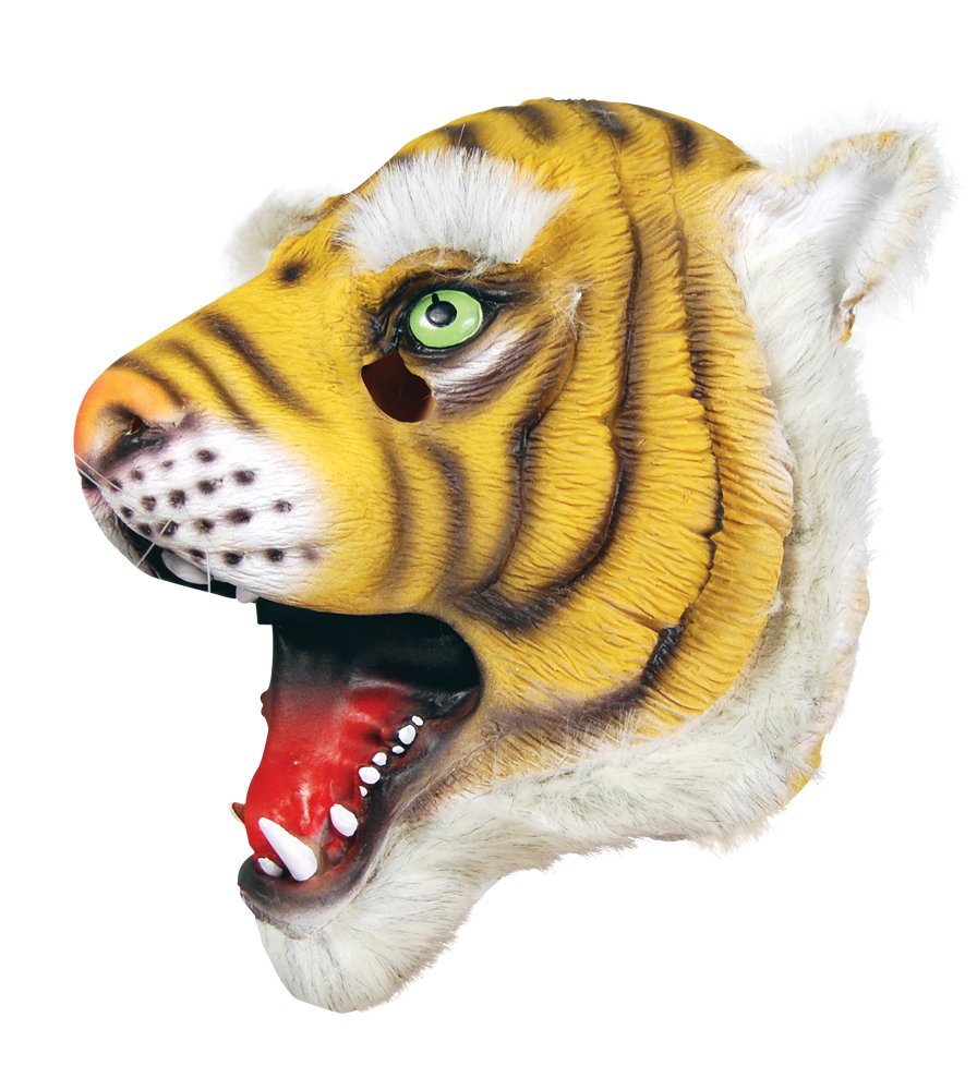 Bristol Novelty Tiger Overhead Mask, One Size