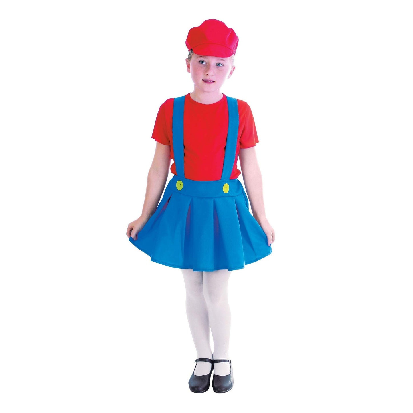 Child Plumber Girl Costume Age LARGE