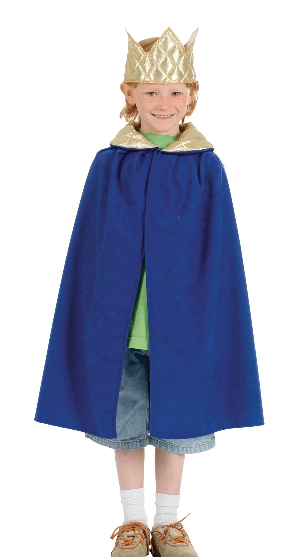 Blue King - Nativity - Tabard - Childrens Fancy Dress Costume - Unixsex - Ages 3 to 9