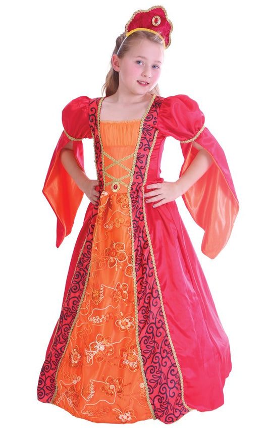 Bristol Novelty CC222 Princess Deluxe Dress (Small), Approx Age 3 -5 Years, Princess Deluxe (S)