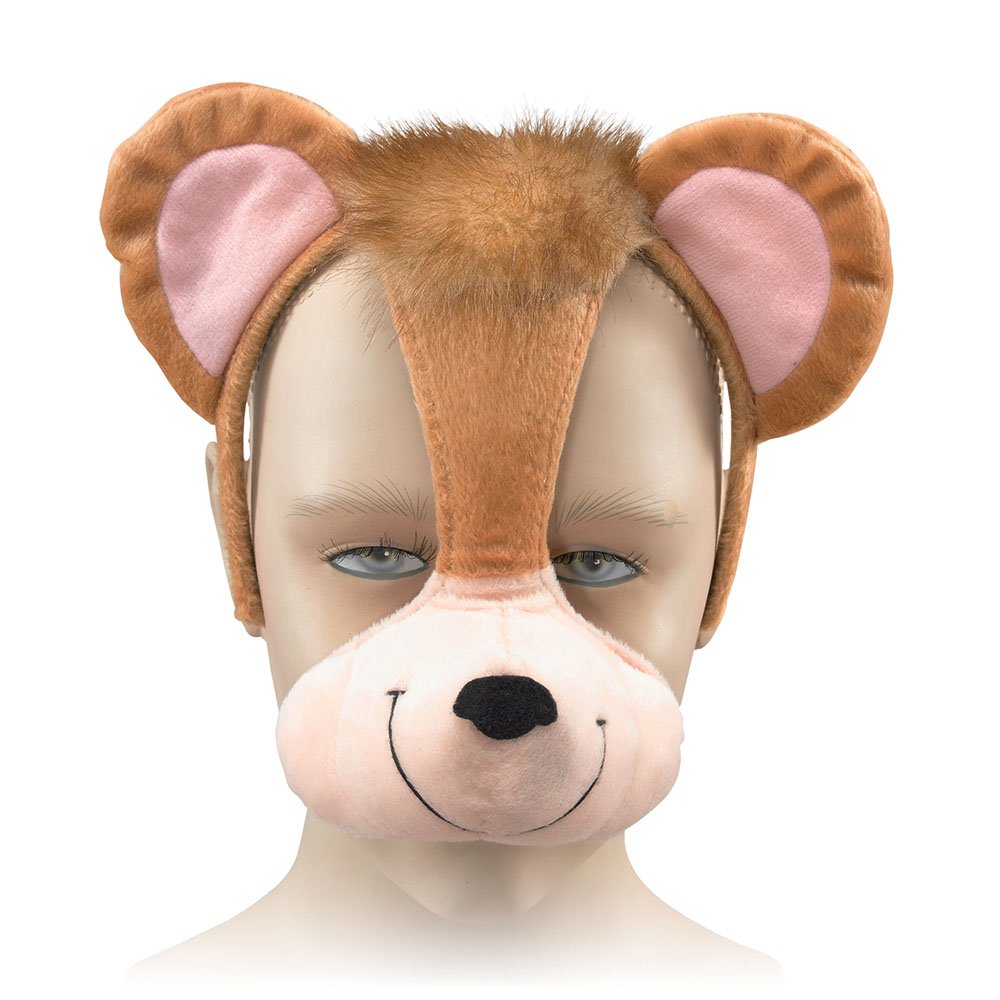 Bristol Novelty Monkey Mask and Sound Headband, Unisex-Child, One Size