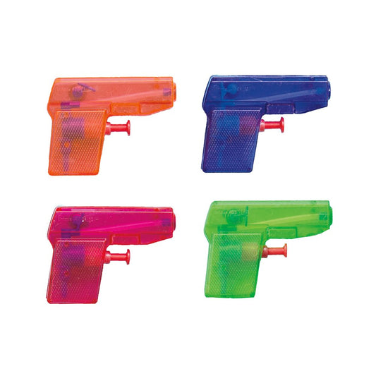 Unique Party - Plastic Water Gun Party Bag Fillers, Pack of 8