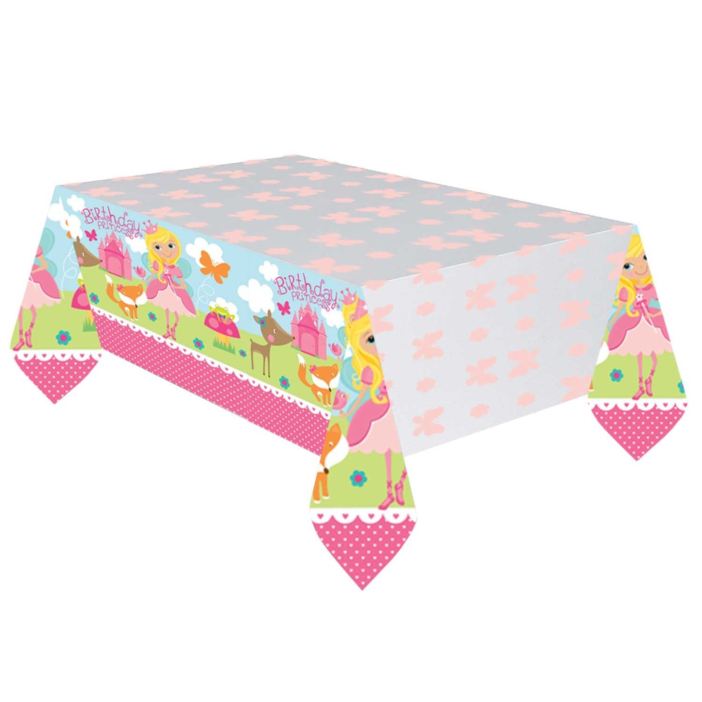 Woodland Princess Plastic Tablecovers 2.37m x 2.59m