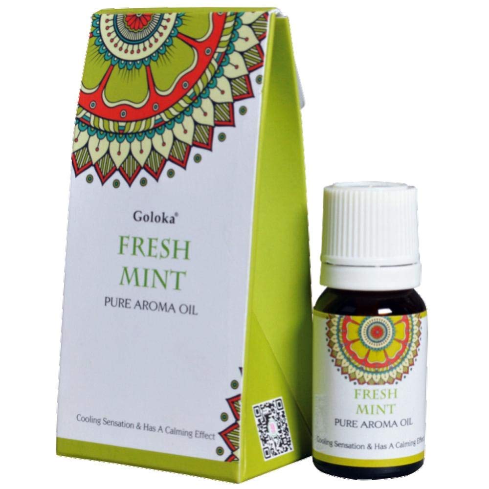 Goloka Pure Aroma Oil 10ml (Fresh Mint)