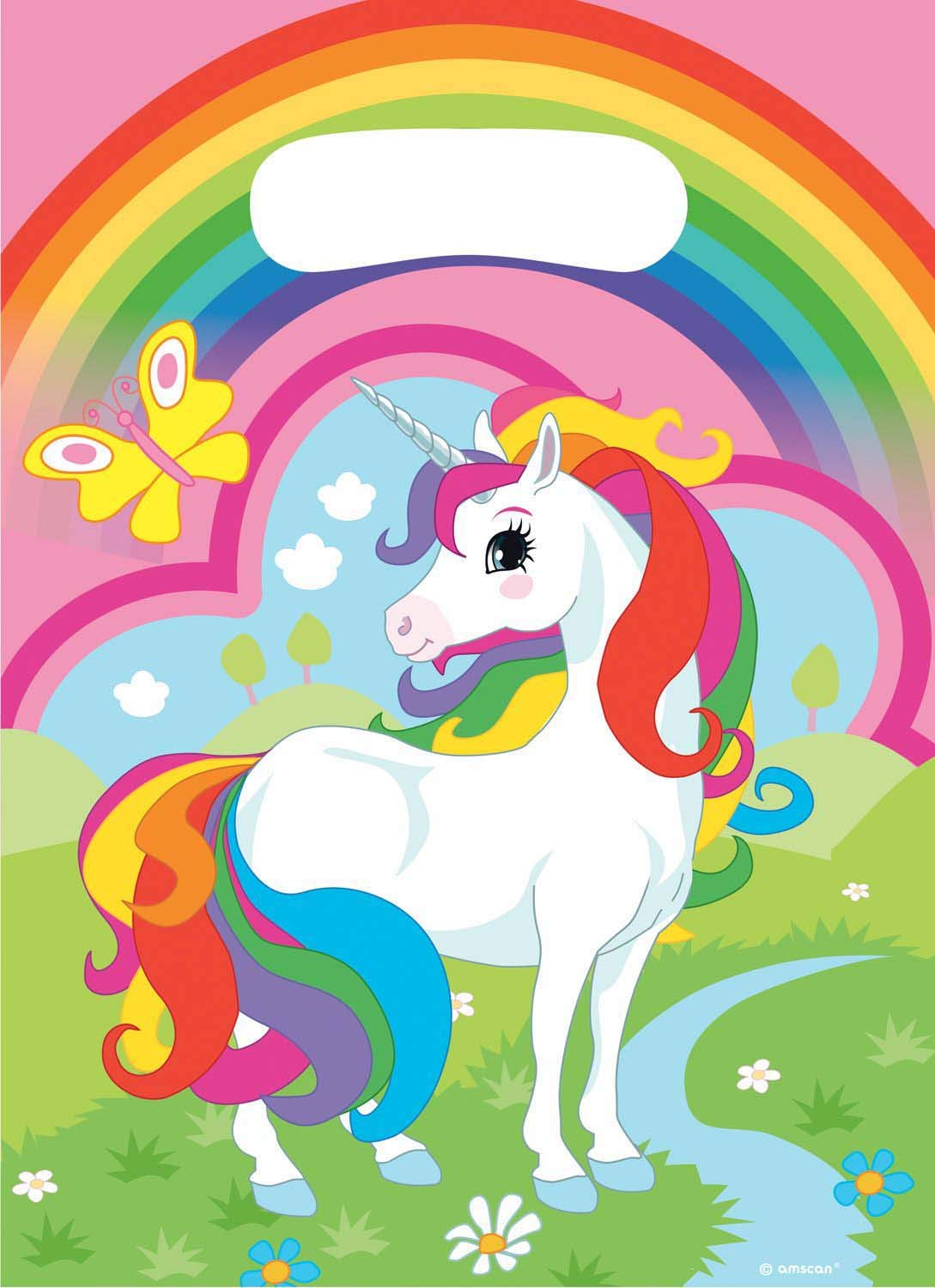 Unicorn Loot Bags (8 pk)