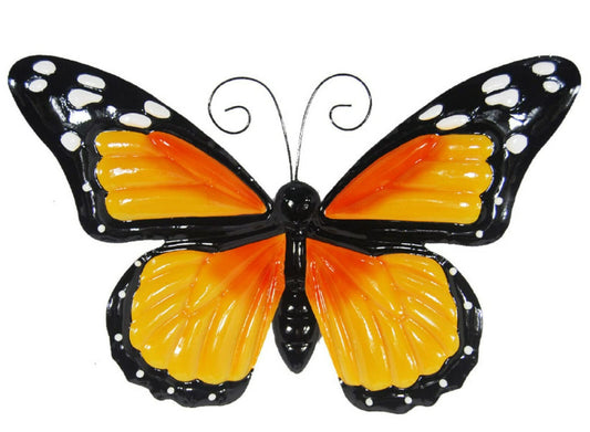 Primus Large 3D orange Butterfly with FLAPPING WINGS