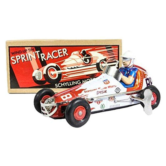 Schylling SC-MS648 Sprint Race CAR, Assorted Designs and Colours