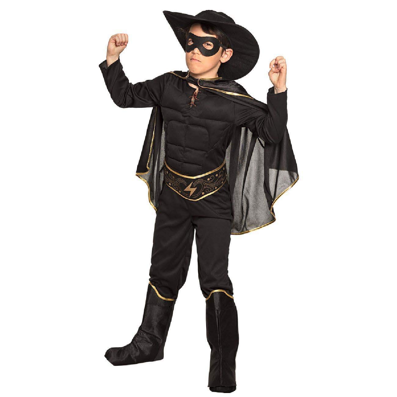 Boland Children's Bandit Costume (7-9 Years), Black