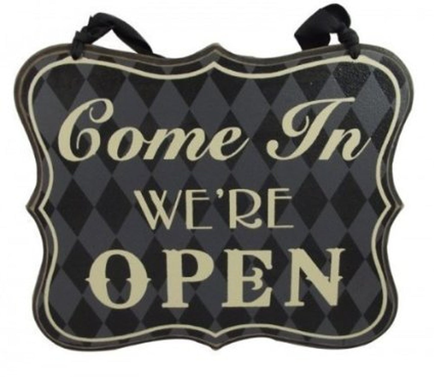 Reversible Open Closed Sign by Heaven Sends