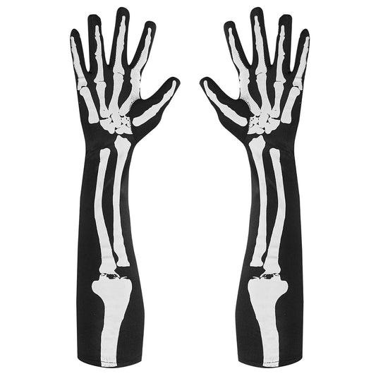 "BONES GLOVES" 50 cm - front & back side printed - (One Size Fits Most Adult)