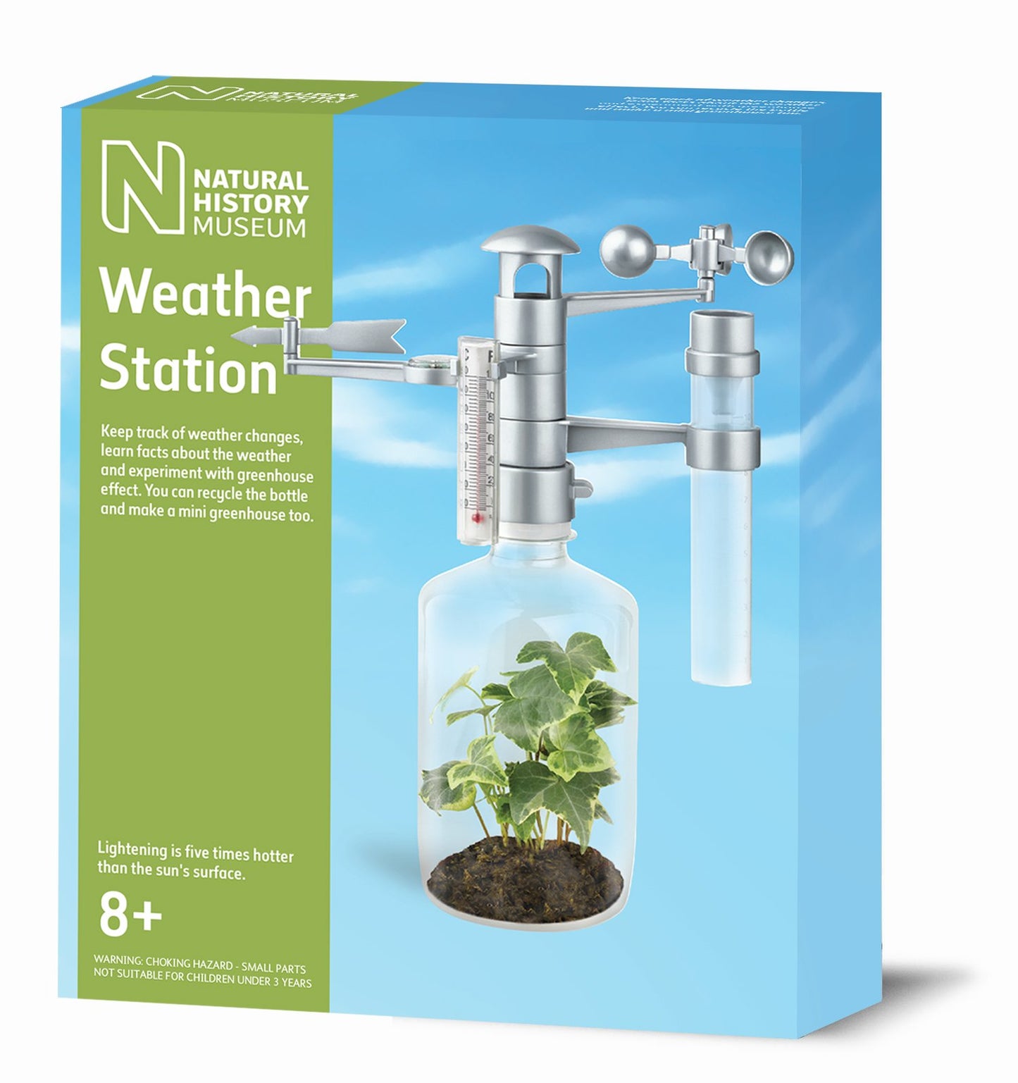 Natural History Museum | Weather Station | Science Kit for Kids | STEM | Suitable for Ages 8+ | Learn About the Weather