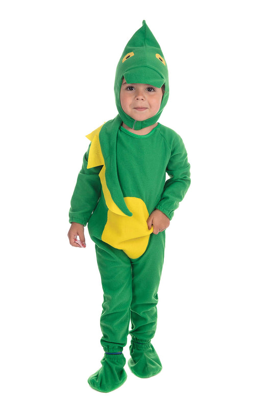 Bristol Novelty CC017 Dinosaur Toddler Costume, Yellow, X-Small