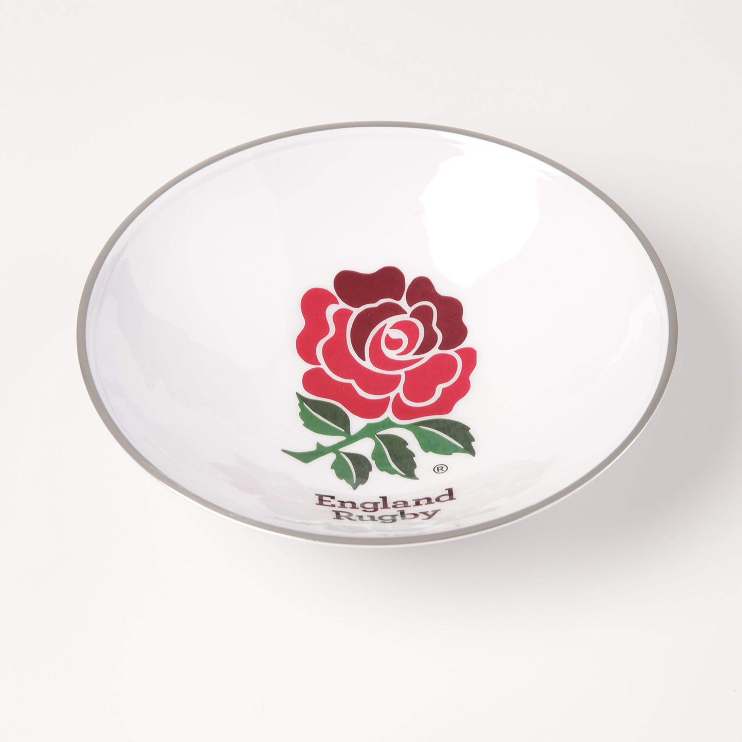 England Rugby Round Bowl 18 cm Fairtrade & Handmade