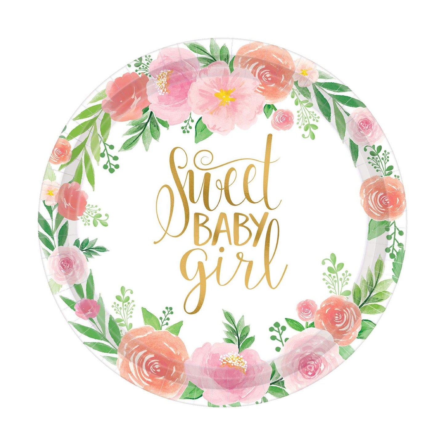 PLT 18cm FLORAL BABY