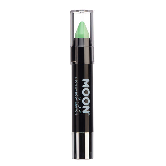 Moon Glow - Neon UV Paint Stick Body Crayon for the Face & Body - Pastel Green