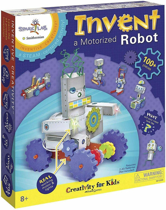 Creativity for Kids Invent A Motorized Robot Kit