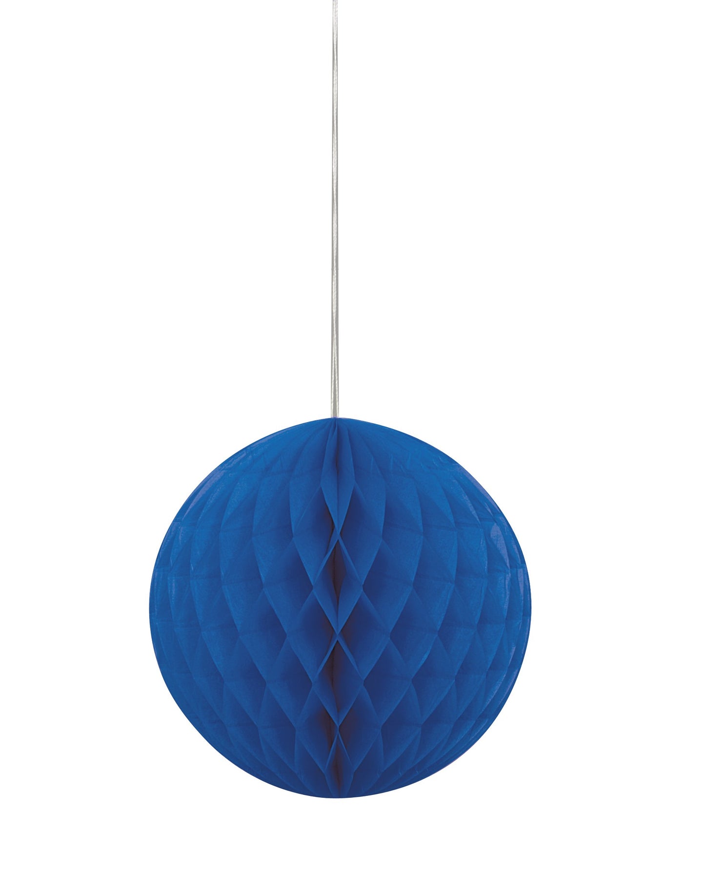 Unique Party - 20cm Royal Blue Tissue Paper Honeycomb Ball