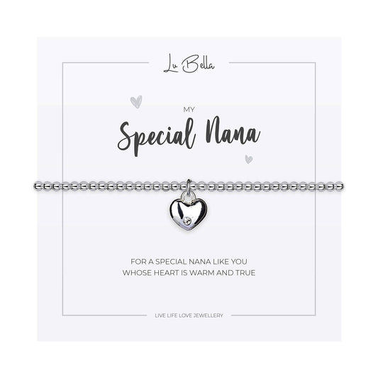 Lu Bella My Special Nana Heart Bracelet