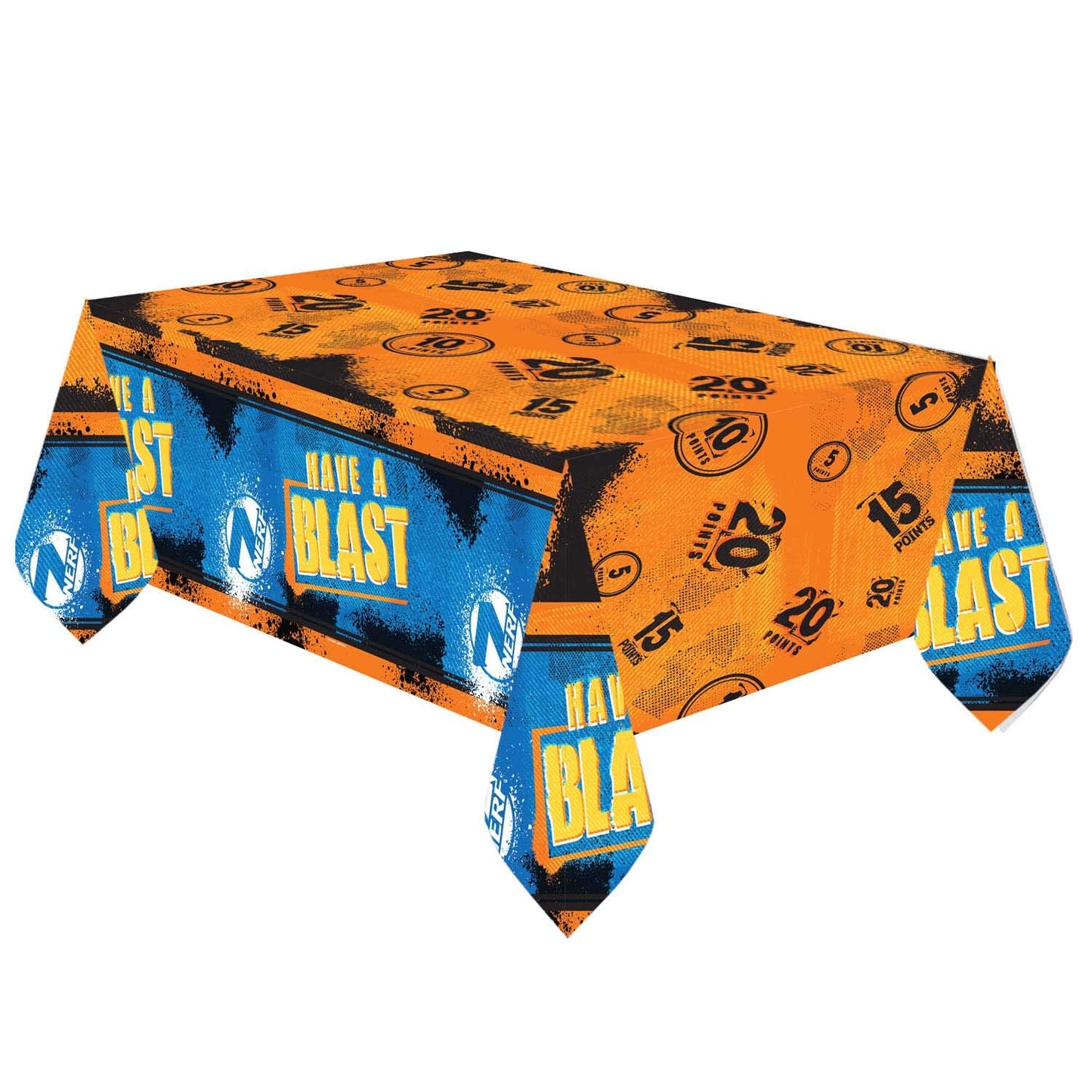 Child Nerf Blast Plastic Tablecover