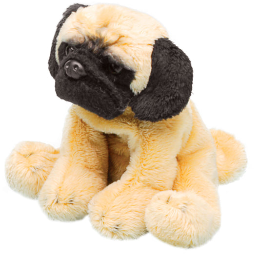 Yomiko Small Sitting Dog, Pug