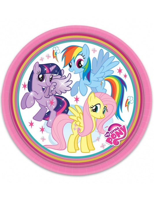 Amscan International 23 cm 8 My Little Pony Paper Plates