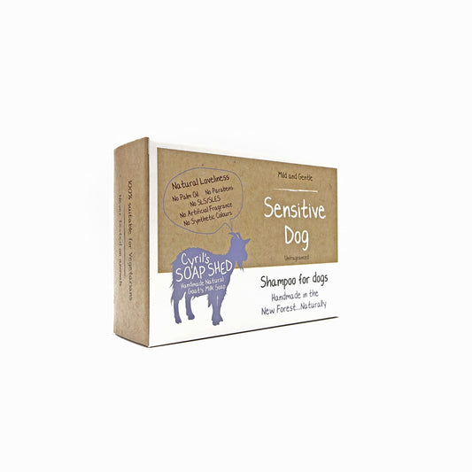 Cyrils Soap Shed Sensitive Dog Unfragranced Soap Bar 90gm