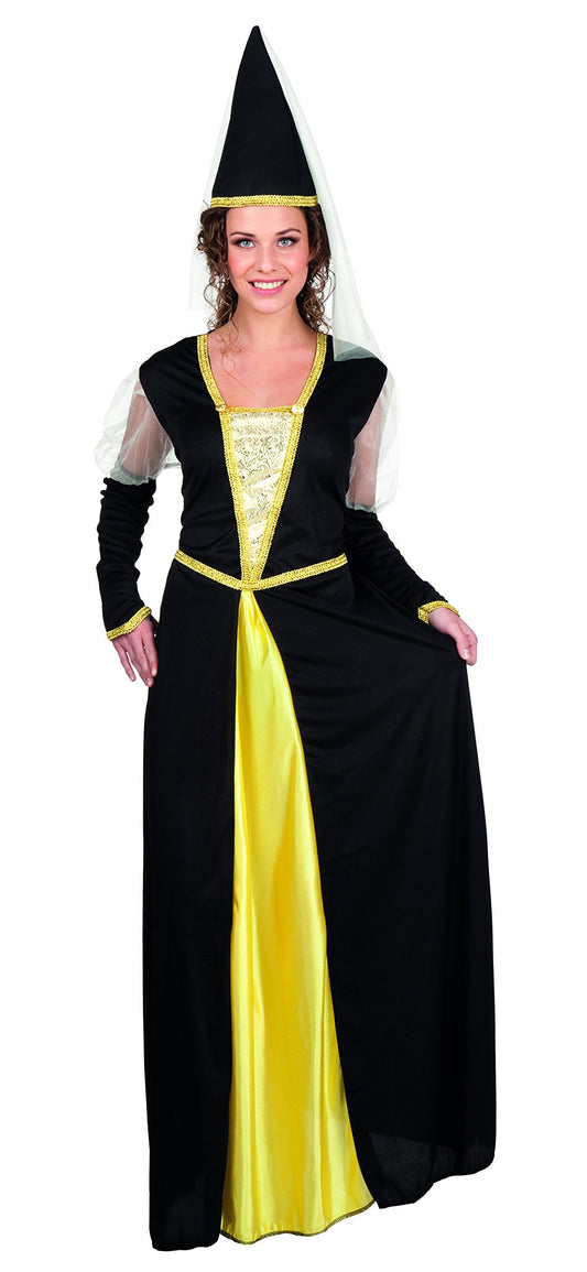 Boland Medieval Princess Ladies Fancy Dress Fairytale Womens Adults Costume One Size UK 10 - 14