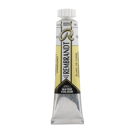 Rembrandt Watercolour Tube 20 ml Chinese White 108