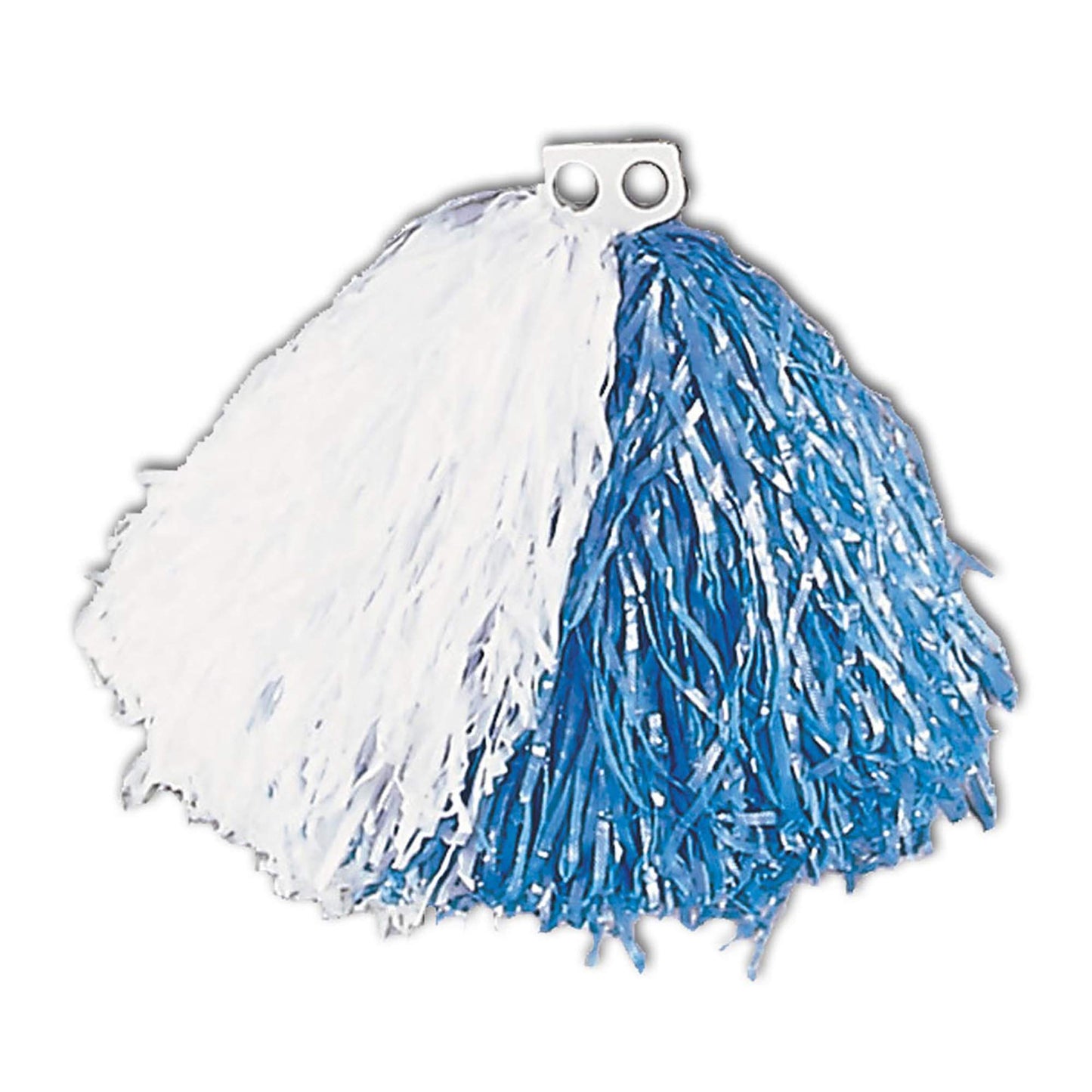 Pom Pom Blue/White Accessory for American Sports Fancy Dress