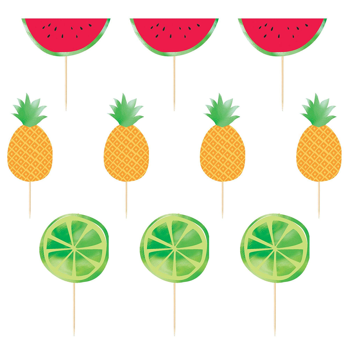 Amscan Fruit Salad Food Picks