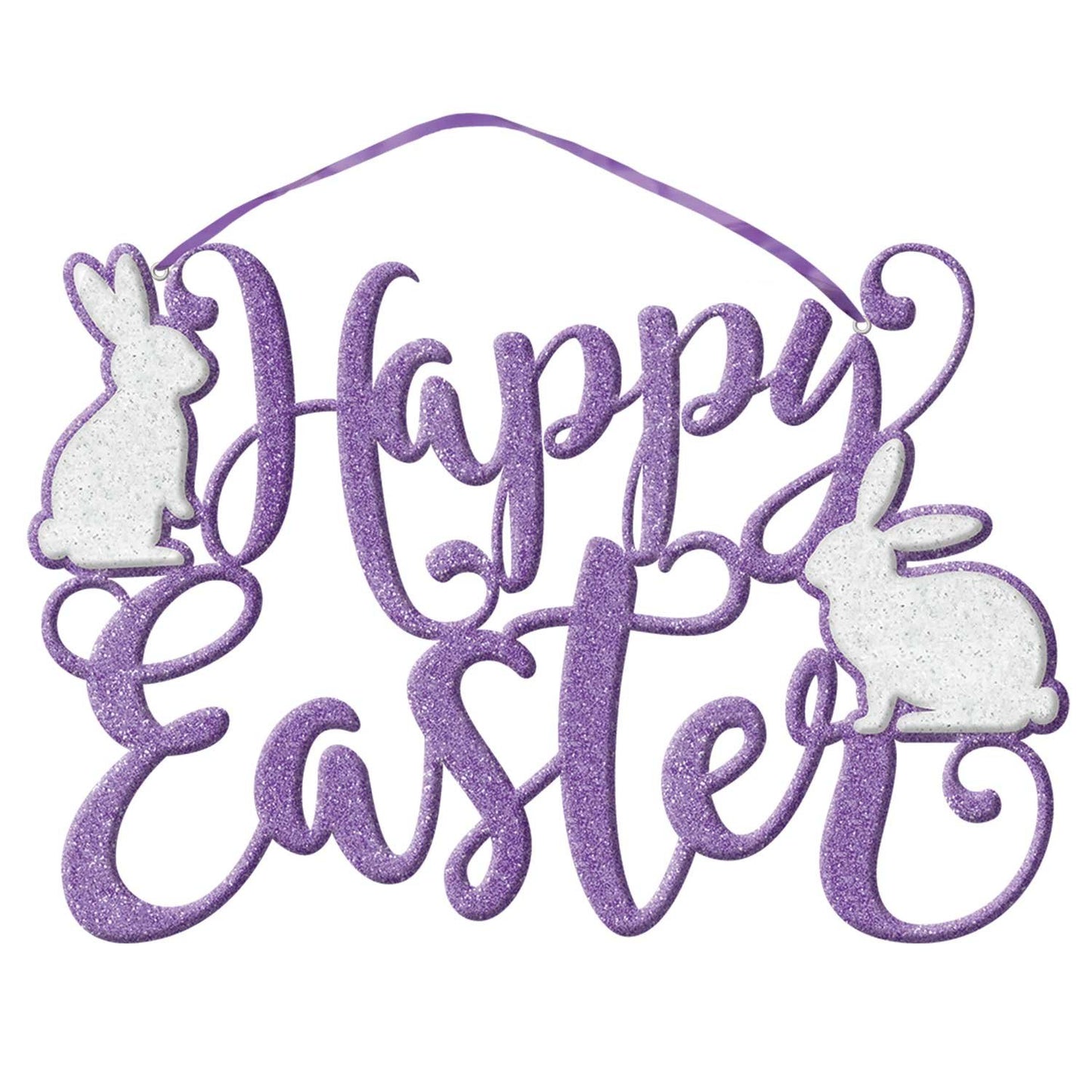 Amscan Happy Easter Script Foam Die-Cut Sign 33cm x 22cm