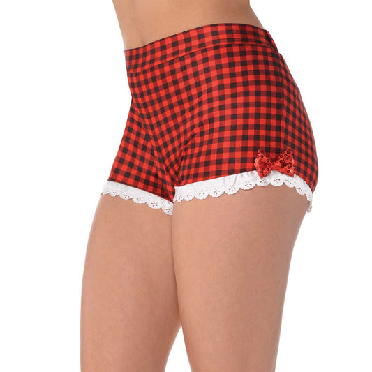 Red Riding Hood Boyshorts - Size Adults