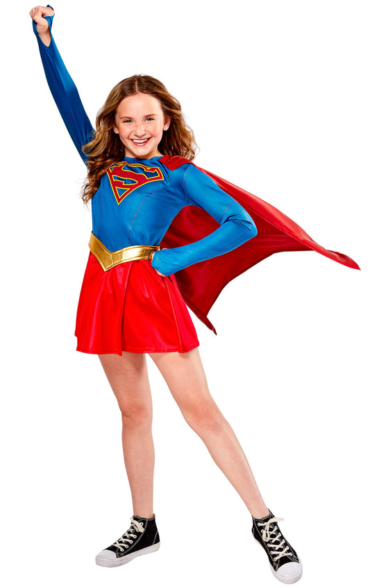 Rubie's Official Supergirl TV Series Fancy Dress Children's Costume, 147 cm - Large, 8/10 Years, Red
