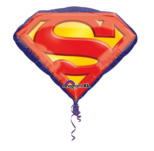 Amscan - Superman Emblem Foil SuperShape Balloon - 26"