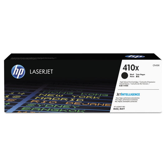 HP CF410X 410X High Yield Original LaserJet Toner Cartridge, Black, Single Pack