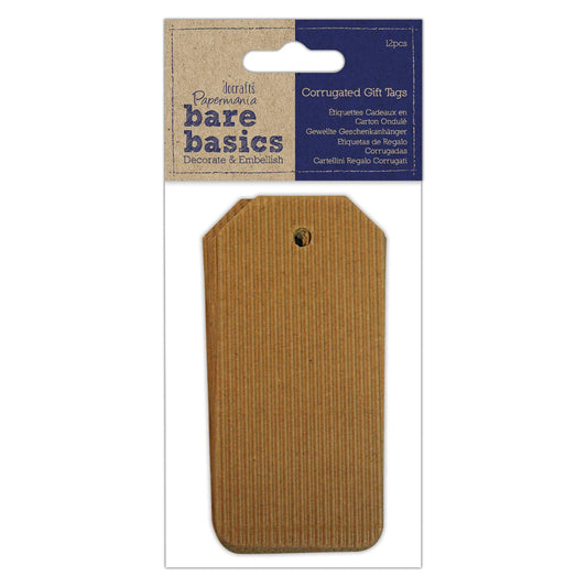 Corrugated Gift Tags (12 pieces)