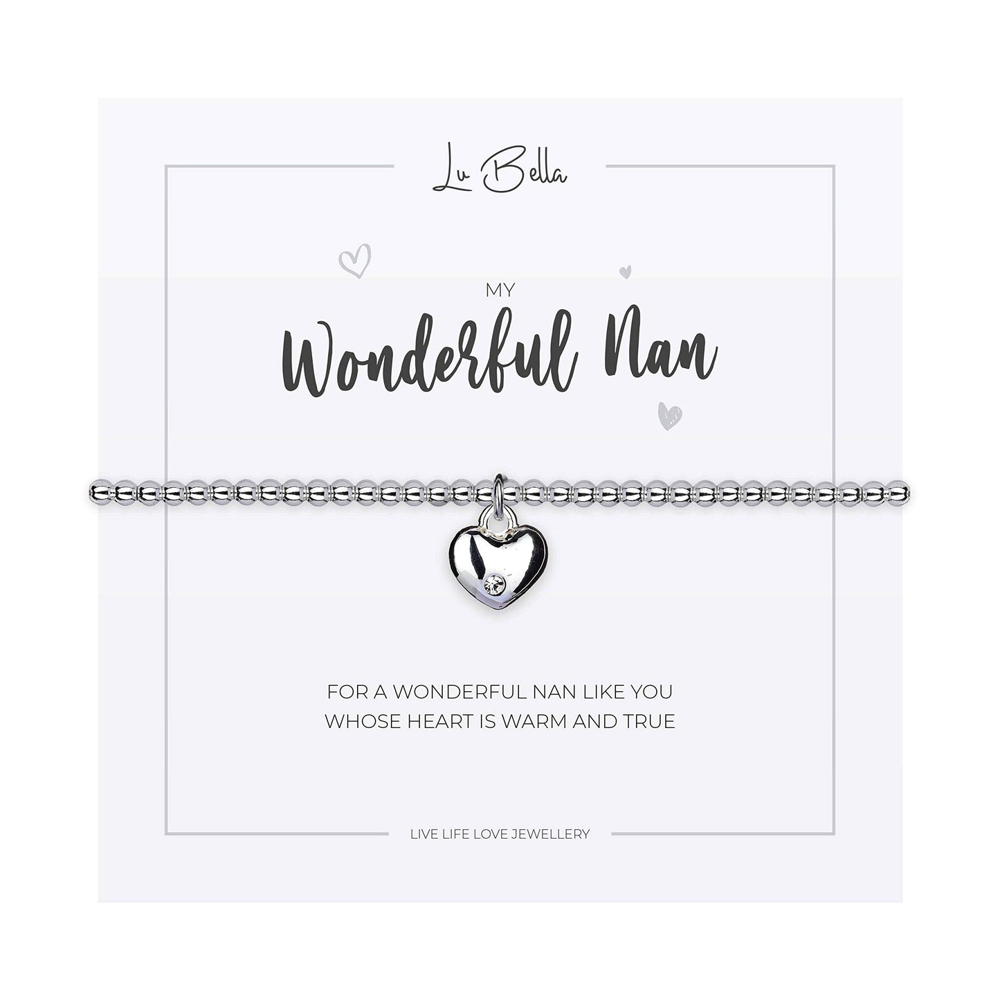 Lu Bella Nana Heart Bracelet