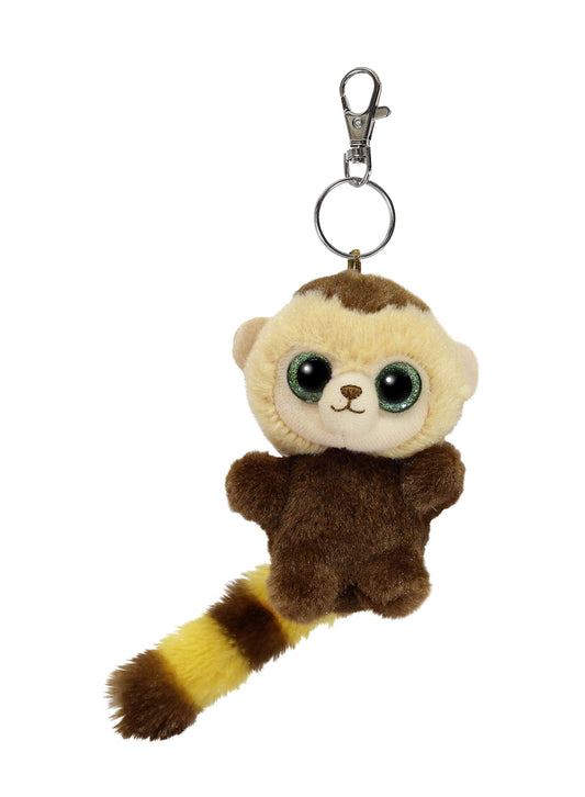 Aurora World Roodee Keychain, Brown