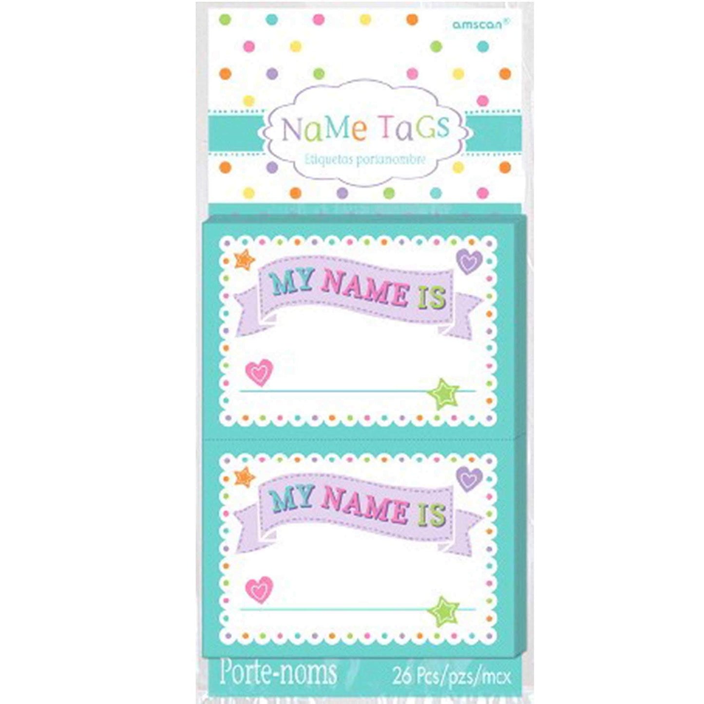 Amscan Baby Shower Name Tags 26 Pack