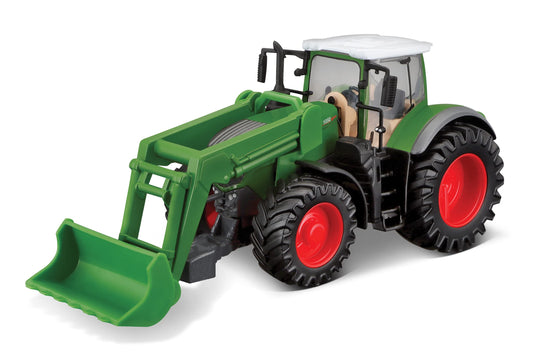 Bburago 10CM FENDT 1000 Vario Tractor + Front Loader