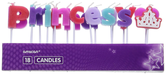 Princess Pick Candles /18