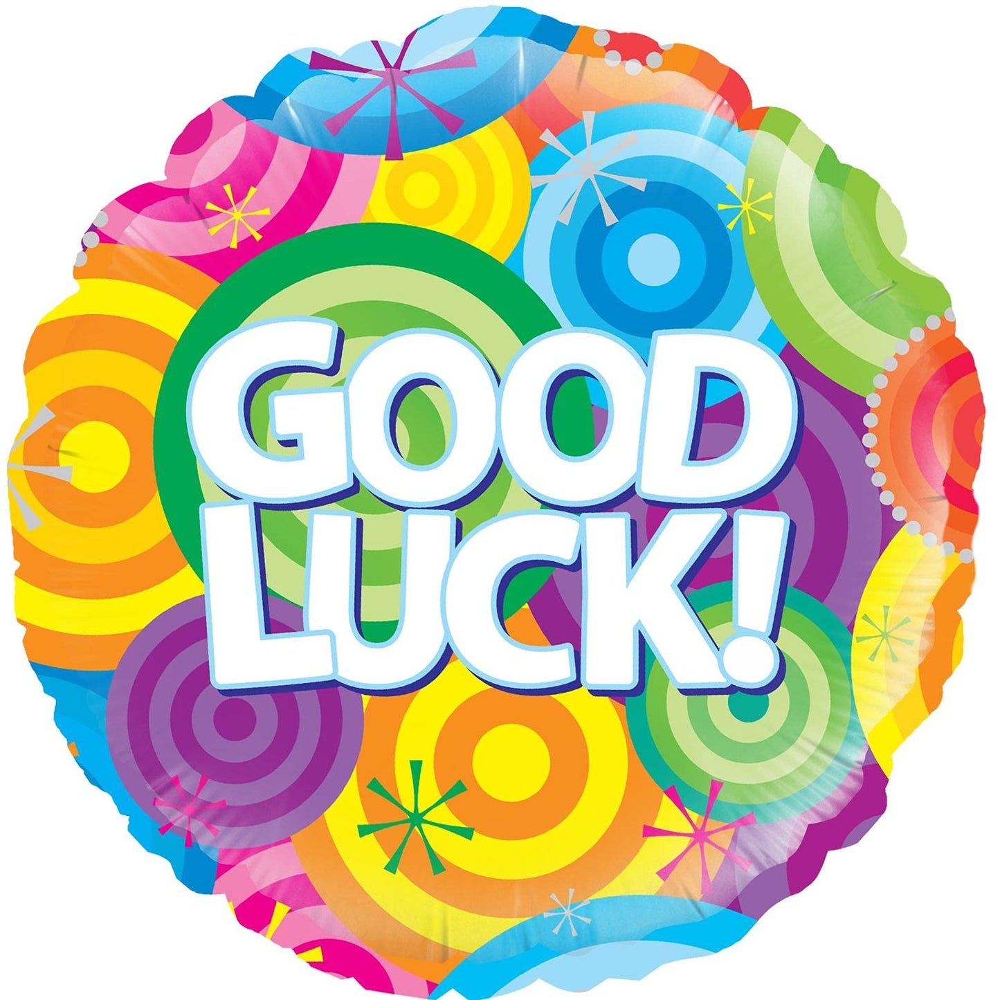 OAKTREE UK 228755 Oaktree 18" Good Luck Rainbow Circles