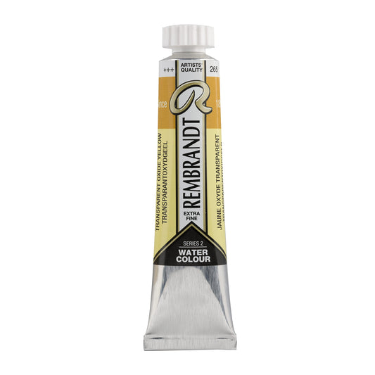 Rembrandt Artist Watercolors - Transparent Oxide Yellow, 20 ml tube