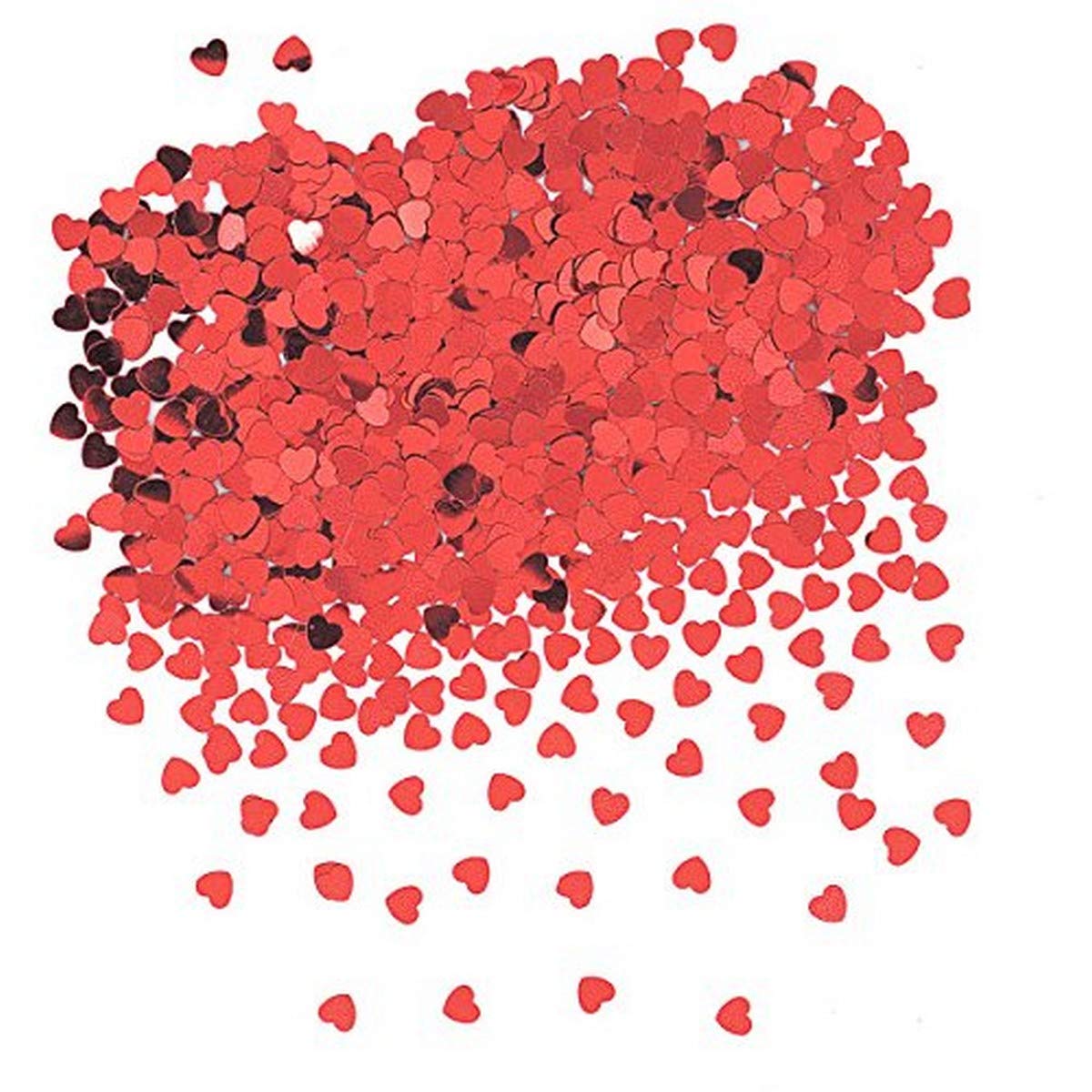 Unique Party - Red Heart Confetti