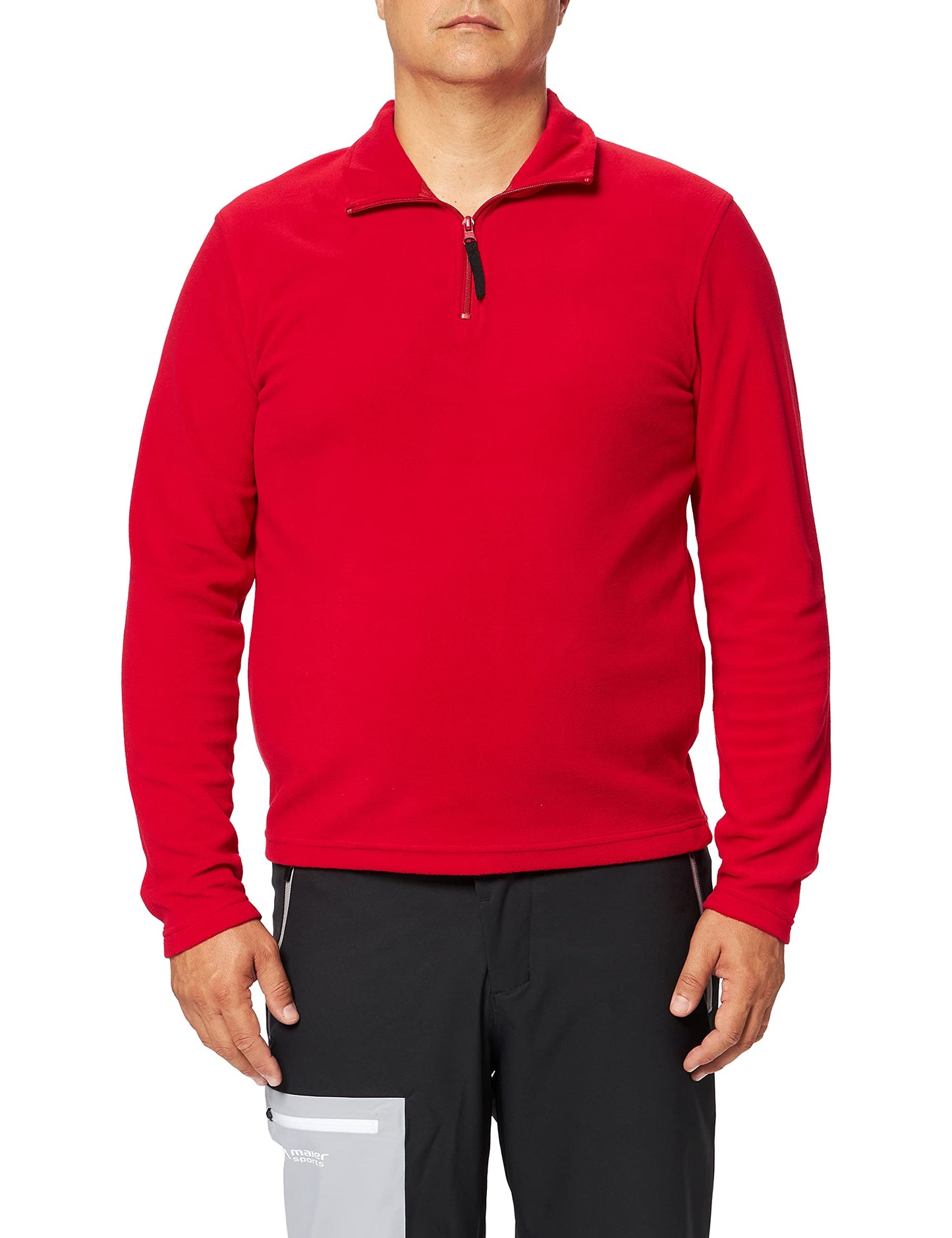 Regatta Men's Micro Zip Neck Fleece Jacket, Red (Classic Red), X-Large (Manufacturer Size:XL)