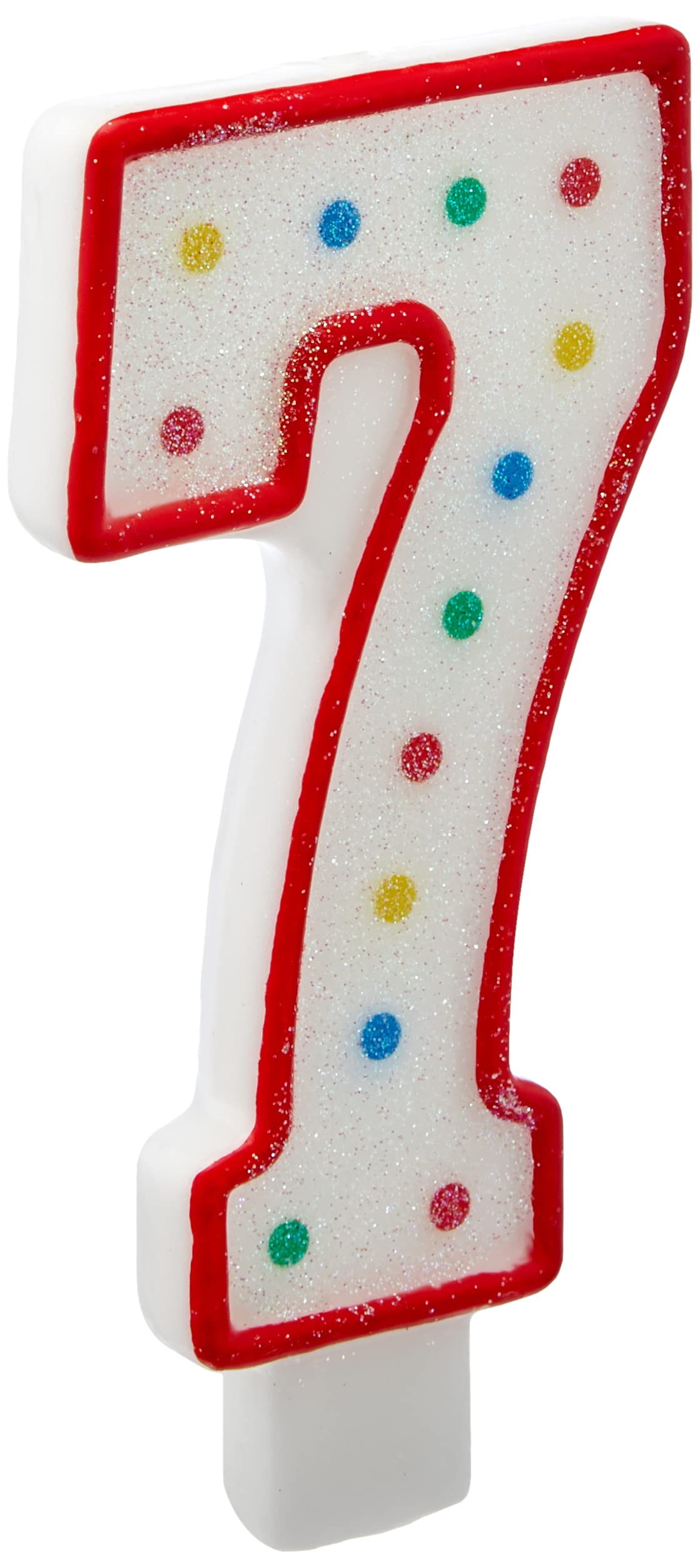 Amscan Giant Size Numeral Candles 13.3cm #7